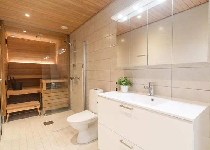 Appartement Marina A37 By Hiekka - Sisaeltaeae Liinavaatteet Ja Loppusiivouksen