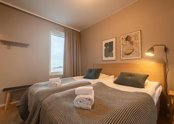 Marina A37 By Hiekka - Sisaeltaeae Liinavaatteet Ja Loppusiivouksen Appartement Kalajoki